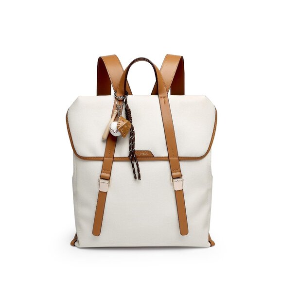 Vintage PU Leather Backpack Convertible Anti-Theft Travel School Business Unisex main image 7